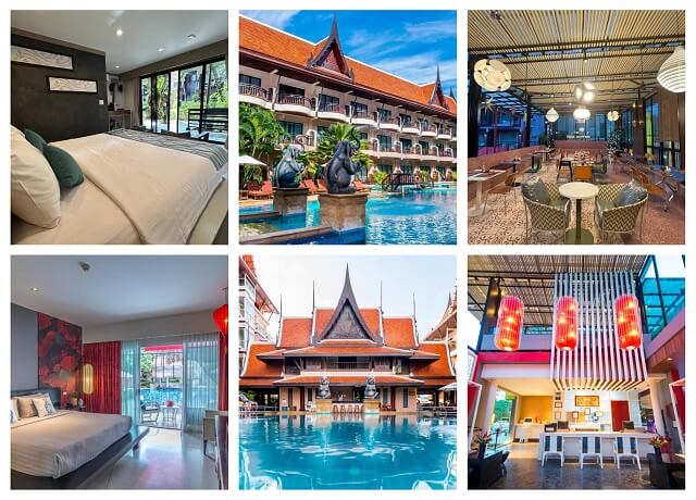 Nipa Resort Patong Beach, ChaoKoh Phi Phi Hotel & Resort, Red Ginger Chic Resort